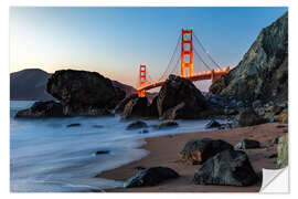 Naklejka na ścianę Golden Gate Bridge in San Francisco