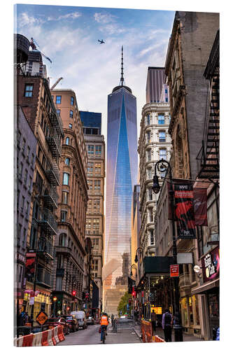 Acrylglasbild One World Trade Center in New York