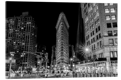 Acrylglasbild Flatiron Bilding in New York