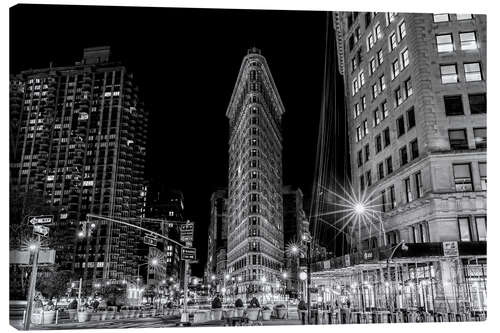 Lerretsbilde Flatiron Building in New York