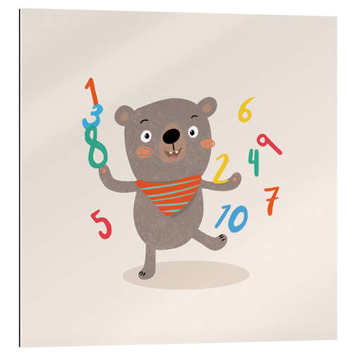 Galleriprint Numbers bear