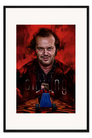 Gerahmter Kunstdruck The Shining