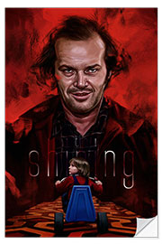 Selvklæbende plakat The Shining