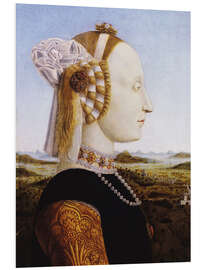 PVC print Battista Sforza