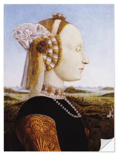 Wall sticker Battista Sforza
