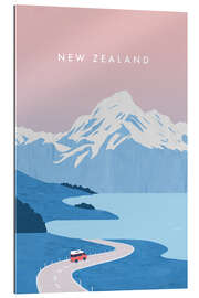 Gallery print New Zealand illustration