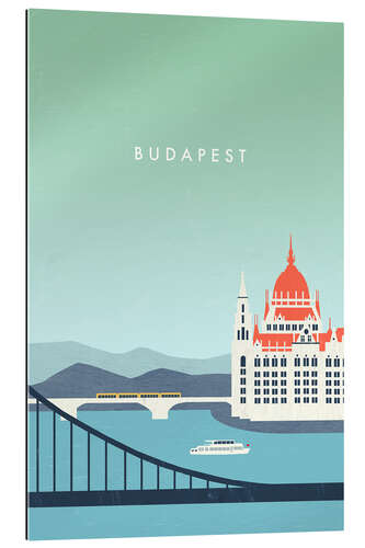 Gallery print Budapest Illustration