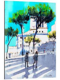 Alubild Piazza Venezia, Rom - Anastasia Mamoshina
