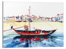 Magnettafel Boote auf dem Douro, Porto