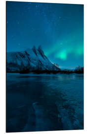 Magnettafel Nordlichter am Ivvárasággi