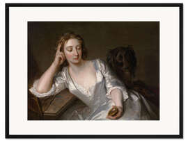 Gerahmter Kunstdruck Peg Woffington