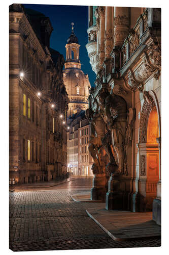 Canvas print Georgentor and Frauenkirche