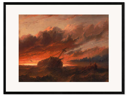 Framed art print Shipwreck