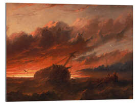 Magnettafel Schiffswrack