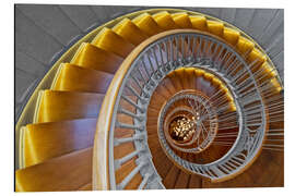 Magnettafel Alte Wendeltreppe