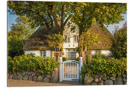 Gallery print Historic captain&#039;s house in Keitum on Sylt