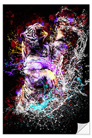 Wall sticker Tiger