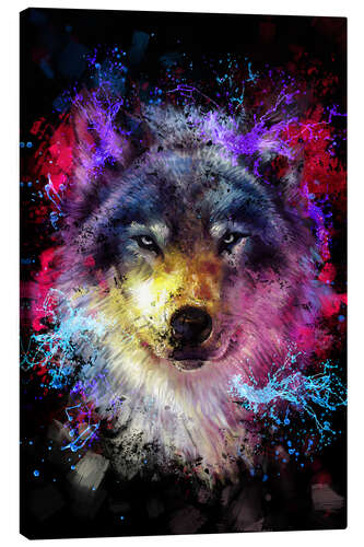 Canvas print Wolf