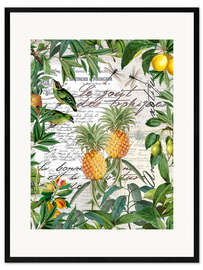 Framed art print Tropical Garden