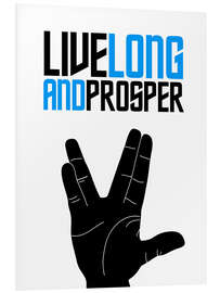 Bilde på skumplate Live long and prosper