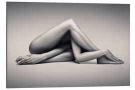 Magnettafel Yoga-Akt