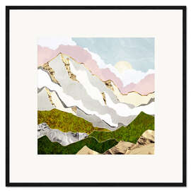 Framed art print Spring Mountain