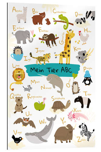 Gallery print My animal ABC