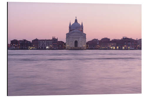 Obraz na aluminium Il Redentore in the sunset, Venice