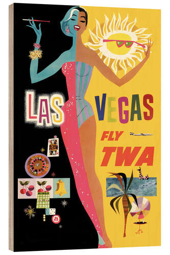 Stampa su legno Las Vegas