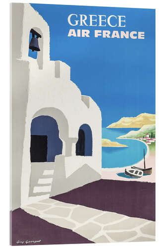 Acrylic print Greece