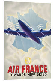 Gallery print Air France - Towards New Skies