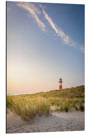 Obraz na aluminium Sunrise at the List-Ost lighthouse on Sylt