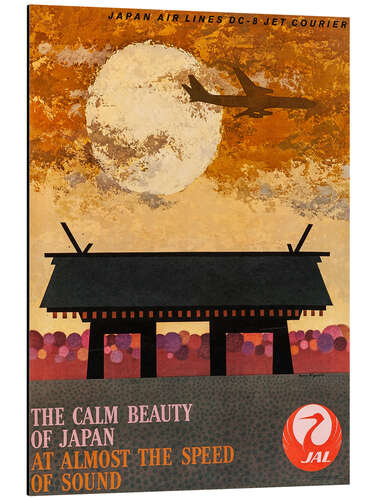 Cuadro de aluminio La calma belleza de japón