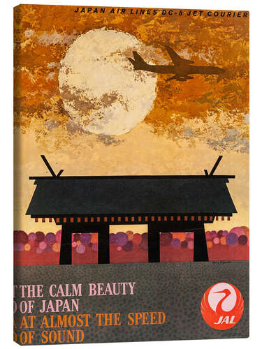 Canvas print The calm beauty of Japan