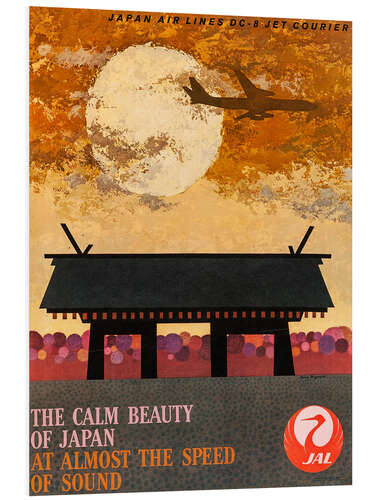 Foam board print The calm beauty of Japan