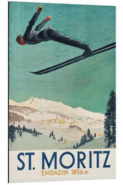 Magnettafel St. Moritz, Engadin