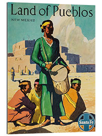 Gallery print New Mexico - Land of Pueblos