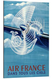 Magnettafel In jeden Himmel, Air France