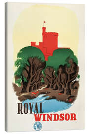 Obraz na płótnie Royal Windsor - Vintage Travel Collection