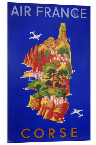 Galleriprint Corsica via Air France