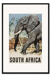 Gerahmter Kunstdruck Südafrika
