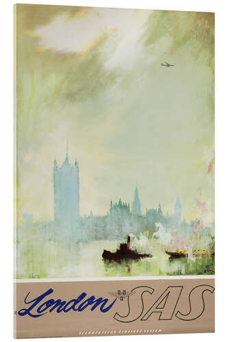 Acrylic print London via SAS