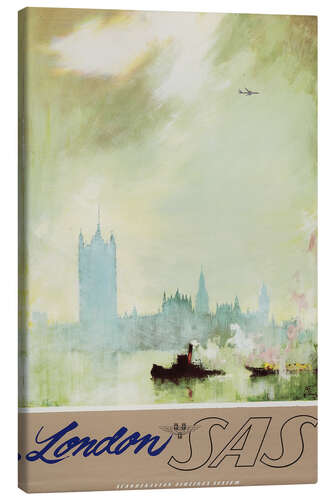 Canvas print London via SAS