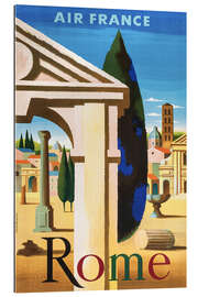 Gallery print Rome via Air France