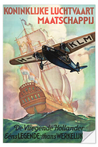 Muursticker The Flying Dutchman