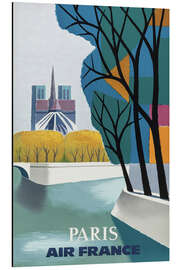 Magnettafel Paris, Air France