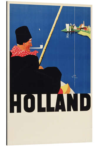 Aluminium print Holland