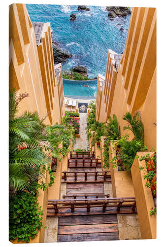 Lerretsbilde Ocean view in Ixtapa Mexico