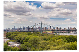 Acrylic print Manhattan Bridge