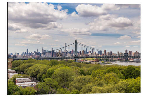 Quadro em alumínio Ponte de Manhattan